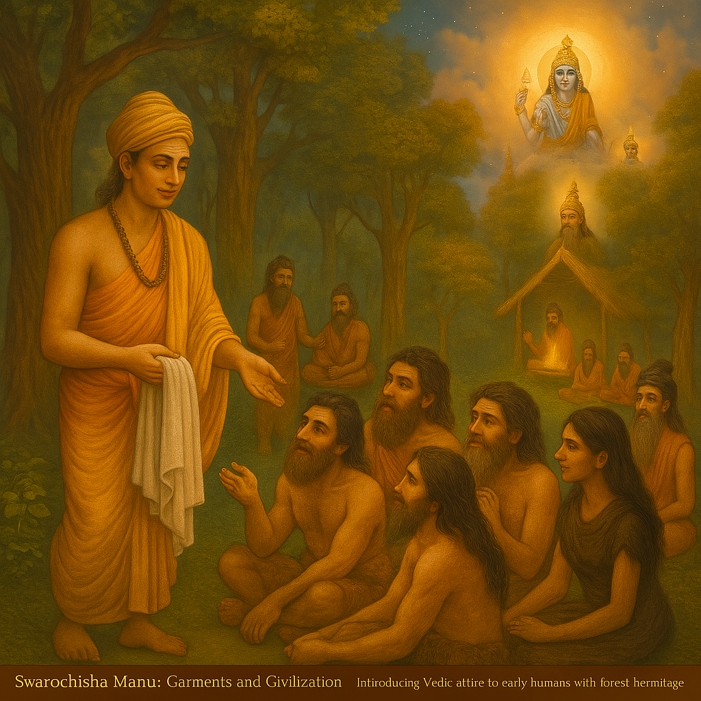 Swarochish Manu, Second Manu