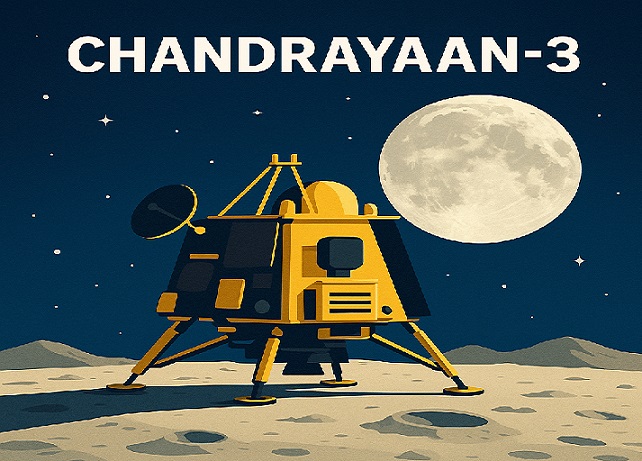 ISRO’s Chandrayaan-3 lands on Moon’s South Pole