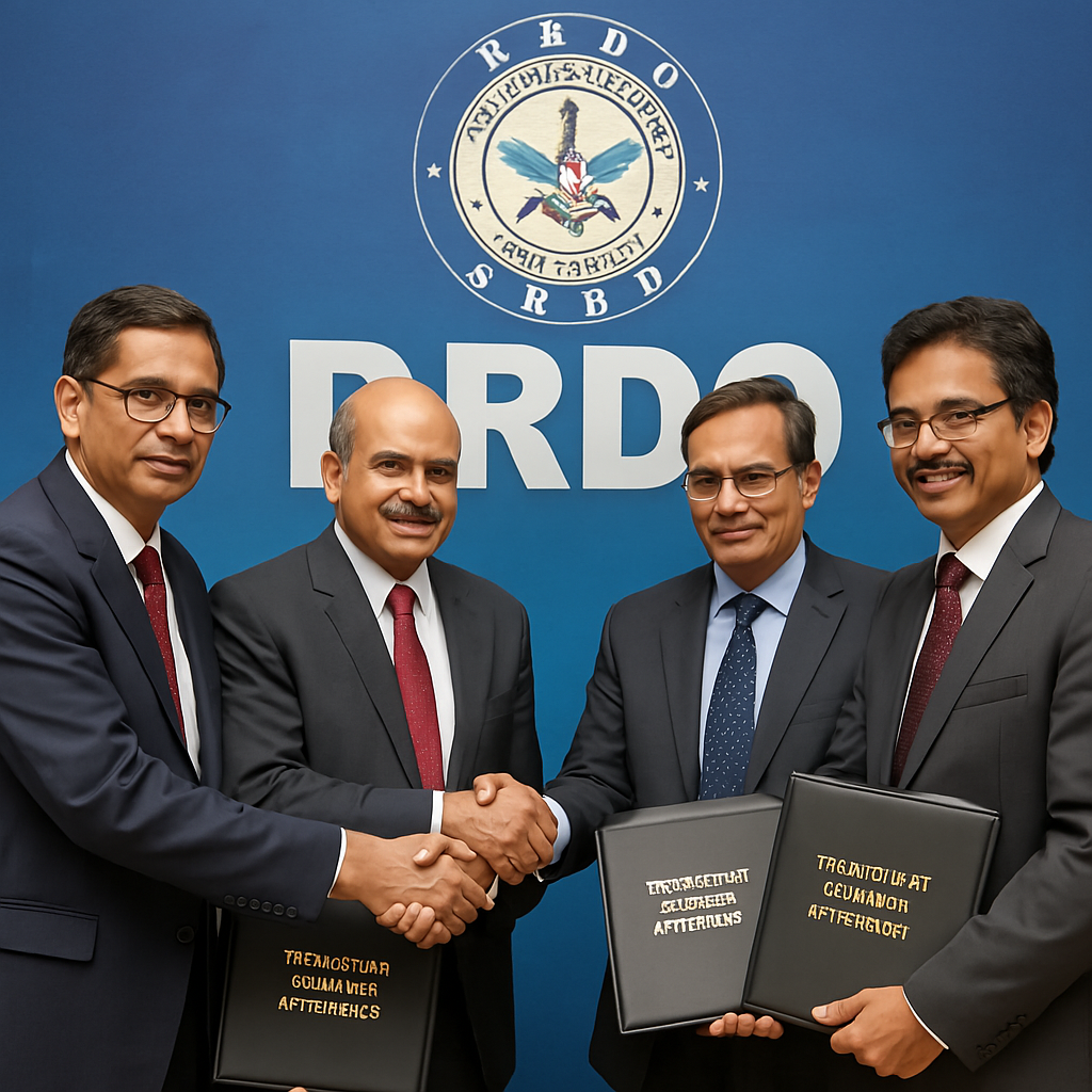 DRDO technology transfer event at VRDE Maharashtra