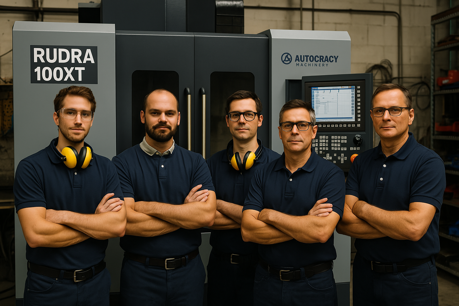 "Indigenous RUDRA 100XT trencher developed by Autocracy Machinery"