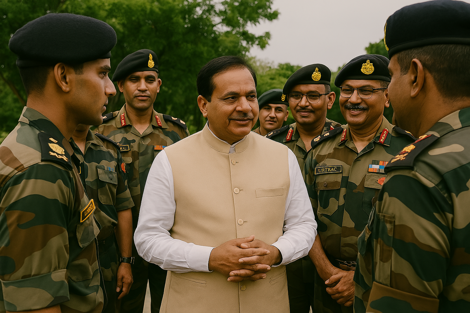 Defence minister plants sapling as part of green initiative