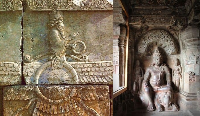 AhuraMajda and IndraDev