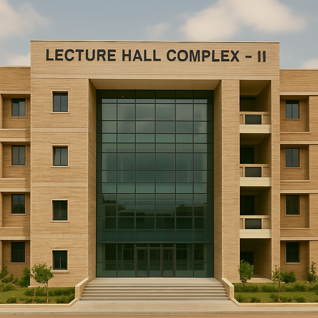 New Lecture Hall Complex II at IIT Jodhpur