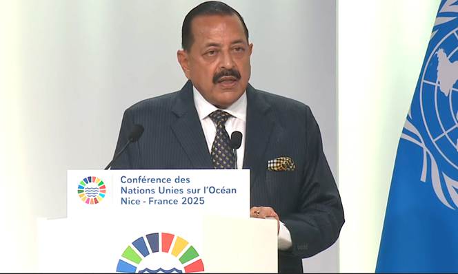 Indian delegation at UNOC3 2025 representing ocean sustainability