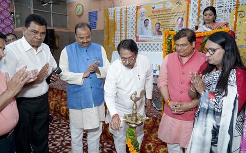 Poshan Tracker App being used for monitoring nutrition services.