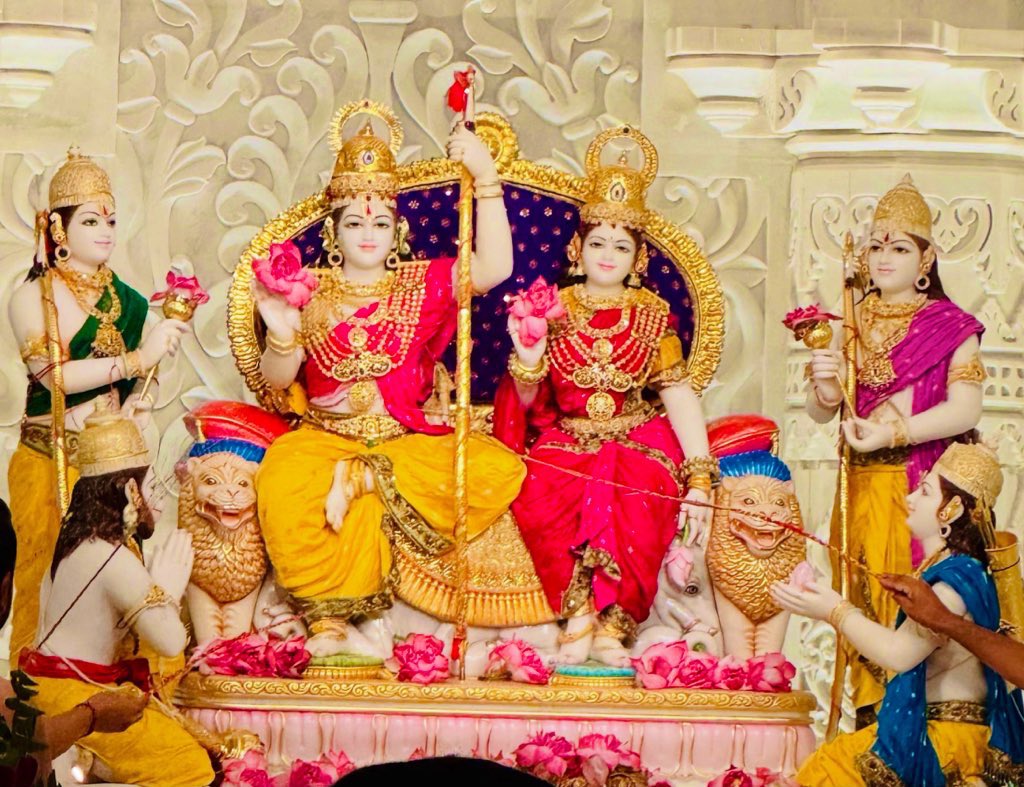 Consecration ceremony of Ram Darbar idols at Ayodhya Ram Mandir, June 2025