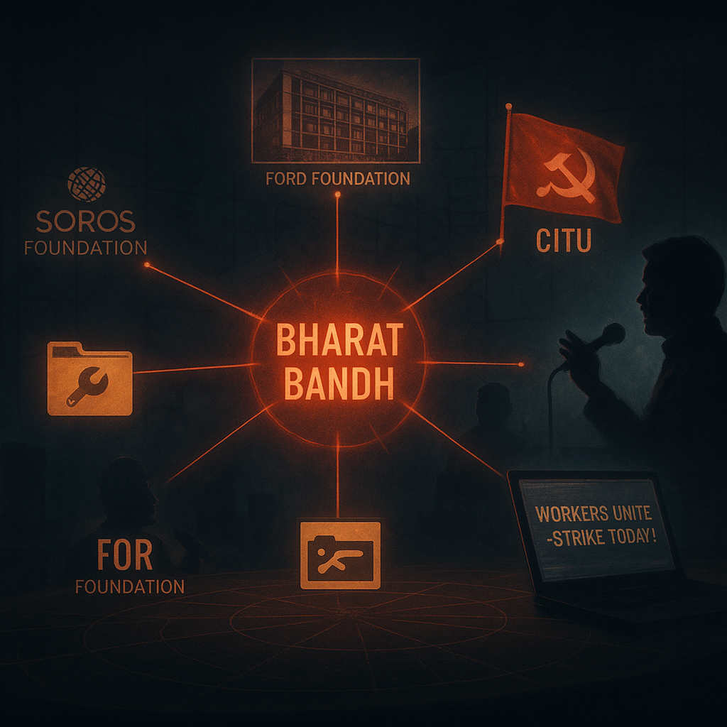 Toolkit funding and propaganda web behind Bharat Bandh